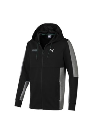 AMG PETRONAS - Sweat à capuche zippé - black