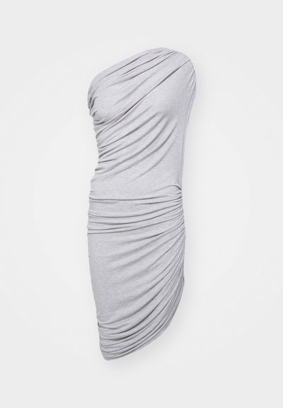 Norma Kamali LAZY DIANA DRESS - Dzsörzéruha - light grey