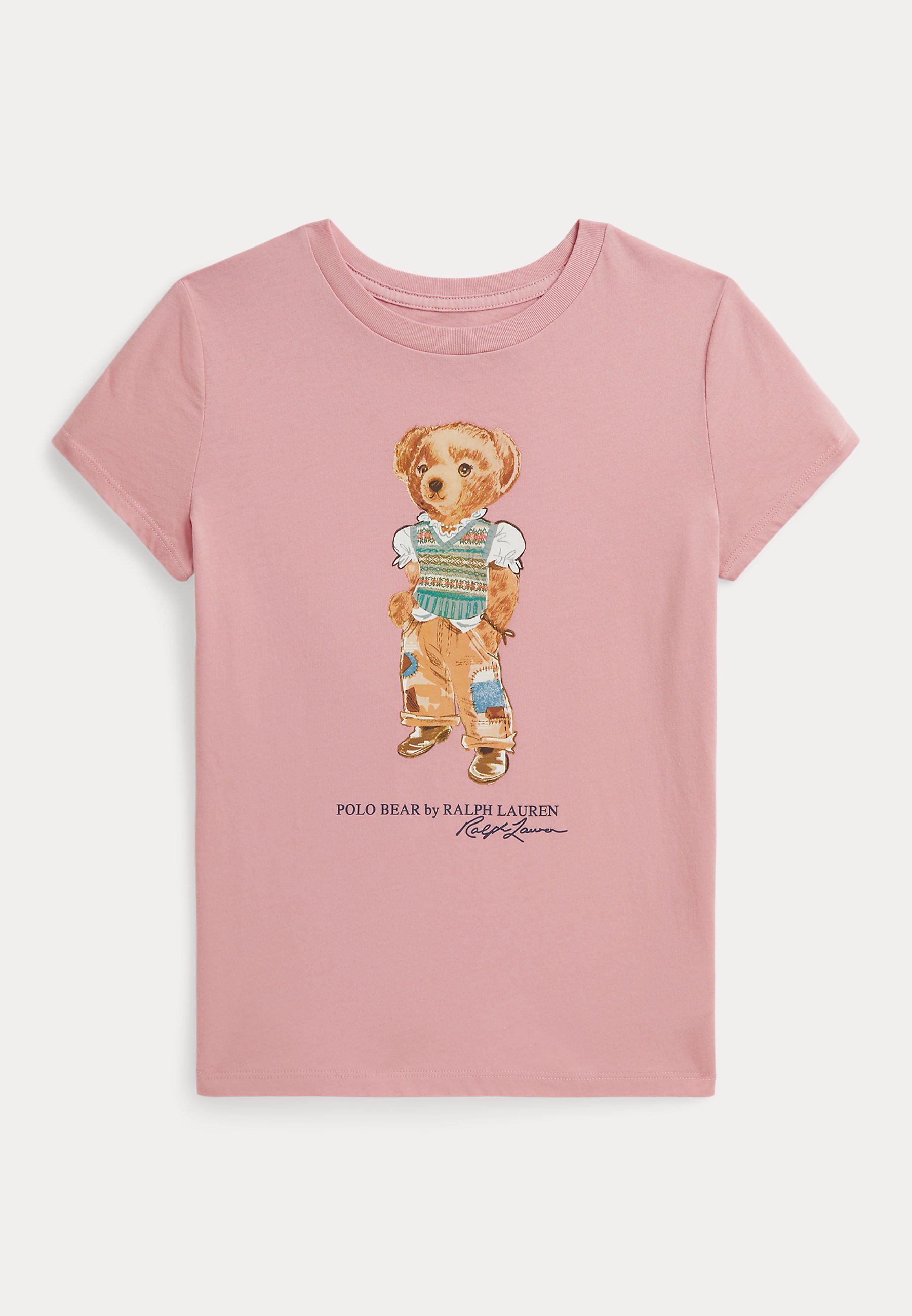 Polo Ralph Lauren POLO BEAR COTTON JERSEY TEE 7-14Y - T-Shirt