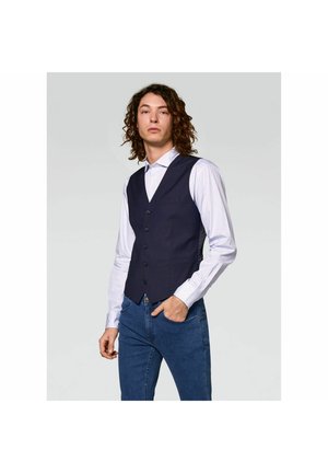 Gilet elegante - blu scuro