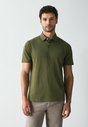 Next, POLOS 3 PACK - Pikeepaita - rust red ecru khaki green