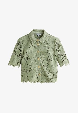 Next, Camicia - sage green