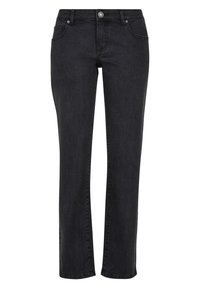 Traperice ravnih nogavica - black washed