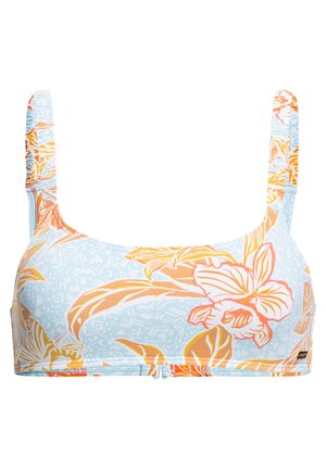 Roxy ISLAND IN THE SUN - Vrchný diel bikín - cool blue s island time