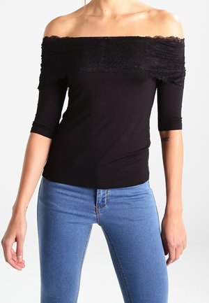 Camiseta estampada - black