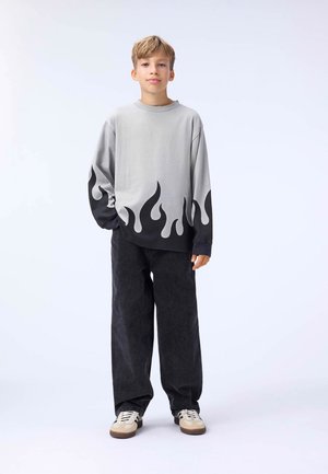 Molo RUBE LONG SLEEVES - Langarmshirt - grey