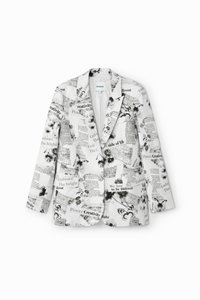 Desigual AME BRATISLAVA - Blazer - white