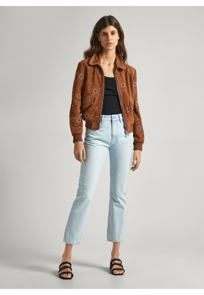 Pepe Jeans Slim fit jeans blauw denim/bluedenim