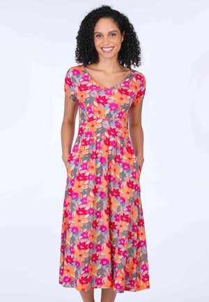 Lykka du Nord VIOLAINE - Jerseykleid - rouge