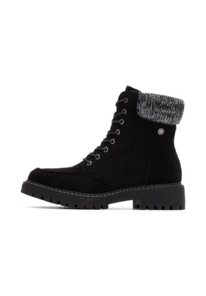 Botines con plataforma - black