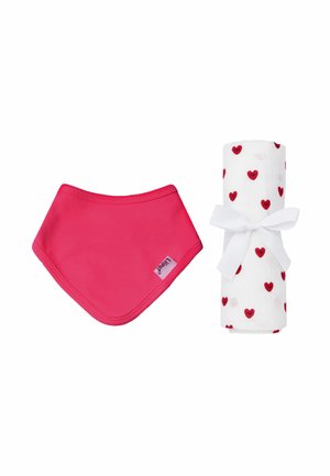 Liliput, GESCHENKSET HERZCHEN UNISEX - Scarf - weiß