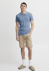 Casual Friday CFTheis - Piké - silver lake blue