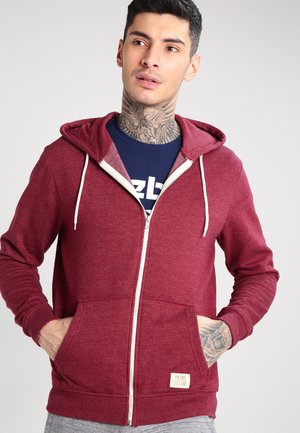REGULAR FIT - Zip-up sweatshirt - zinfandel