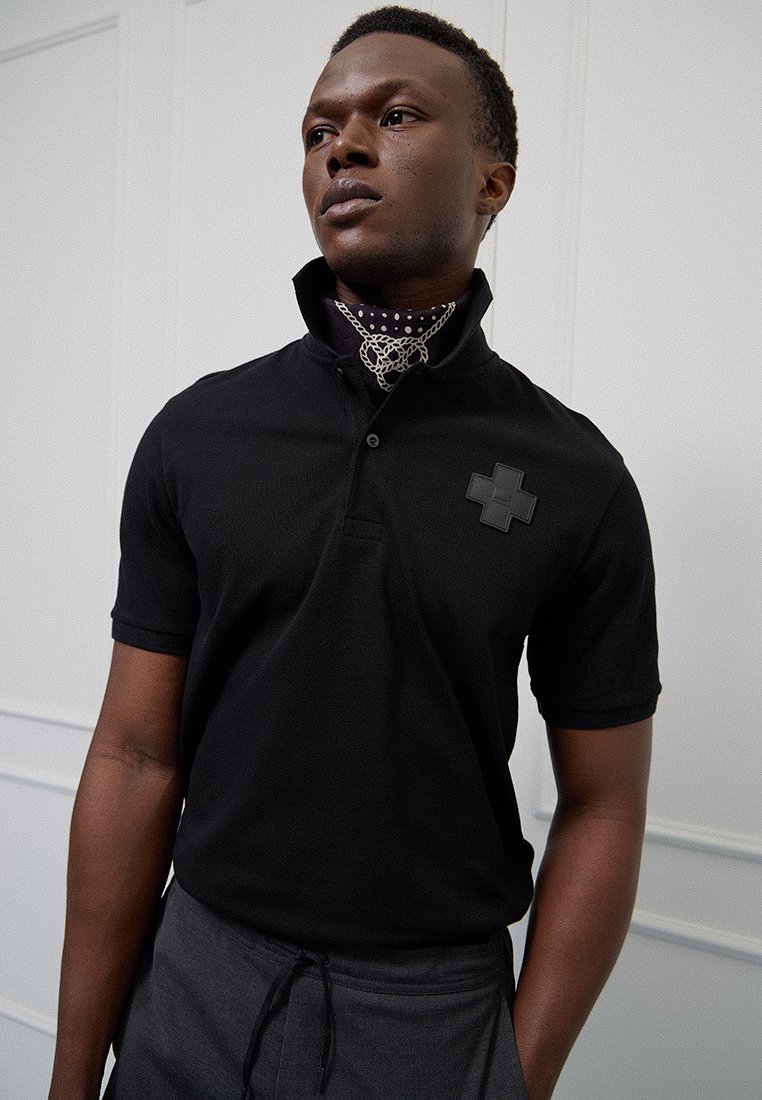 sandro Poloshirt zwart