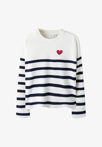 Nevybráno, dark sapphire stripescloud dancer red heart