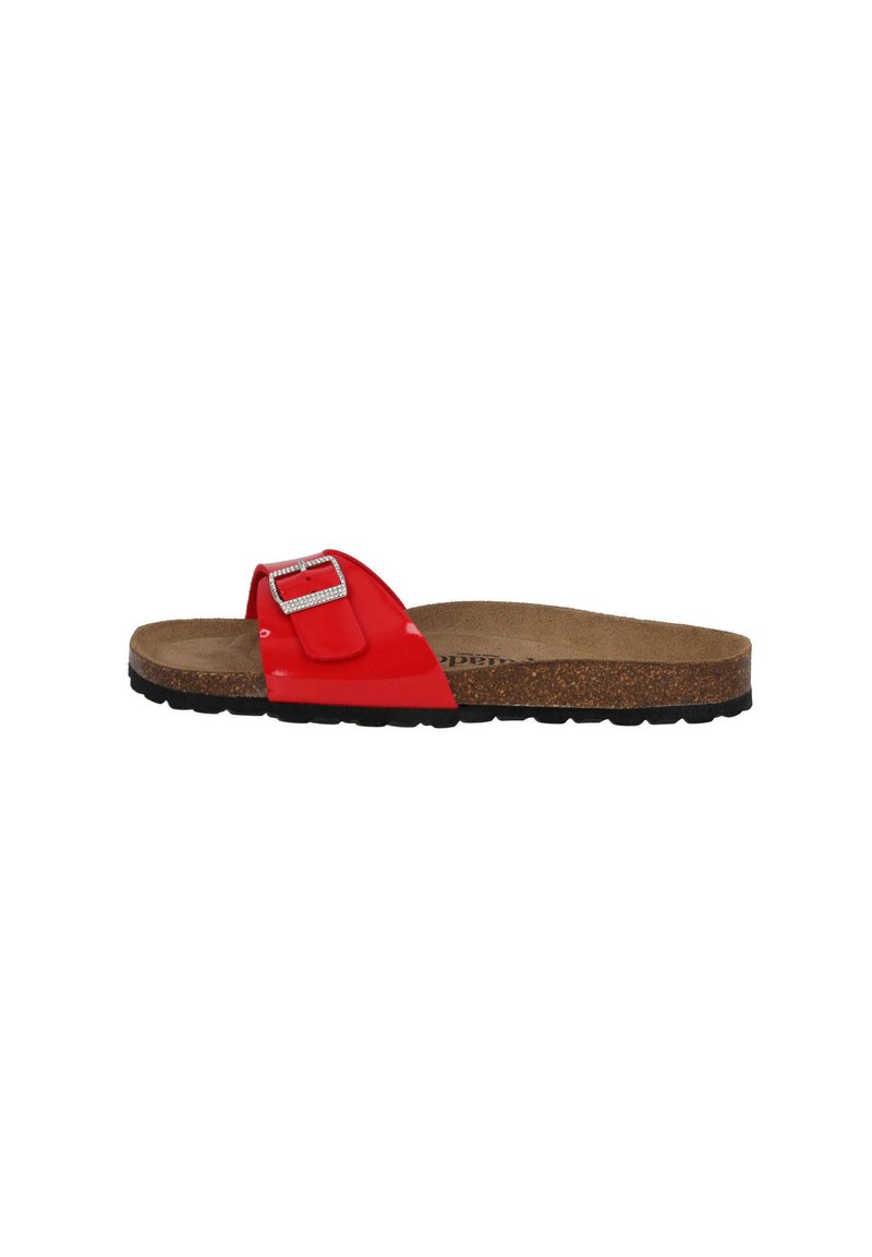 Palado MALTA LACK - Pantolette flach - rot