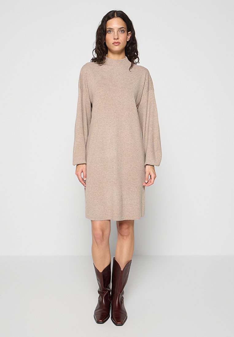 Vero Moda Maternity Gebreide jurk zwart denim/blackdenim