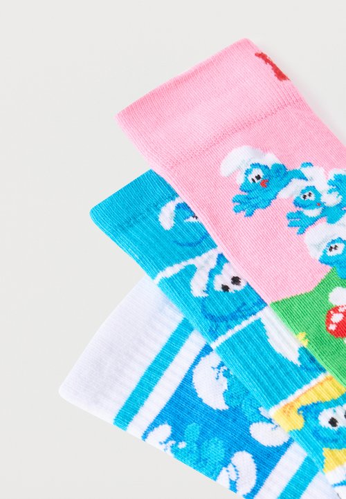 Calzini Happy Socks Hello Kitty Per Bambini In Cotone Colorato, Taglie 0-7 J, Divertenti E Resistenti