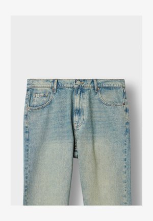 Burocs, FLARED OPEN HEM - Flared Jeans - azure blue