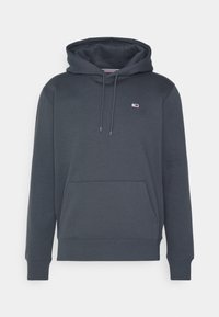 Tommy Jeans REGULAR HOODIE UNISEX - Collegepaita - new charcoal