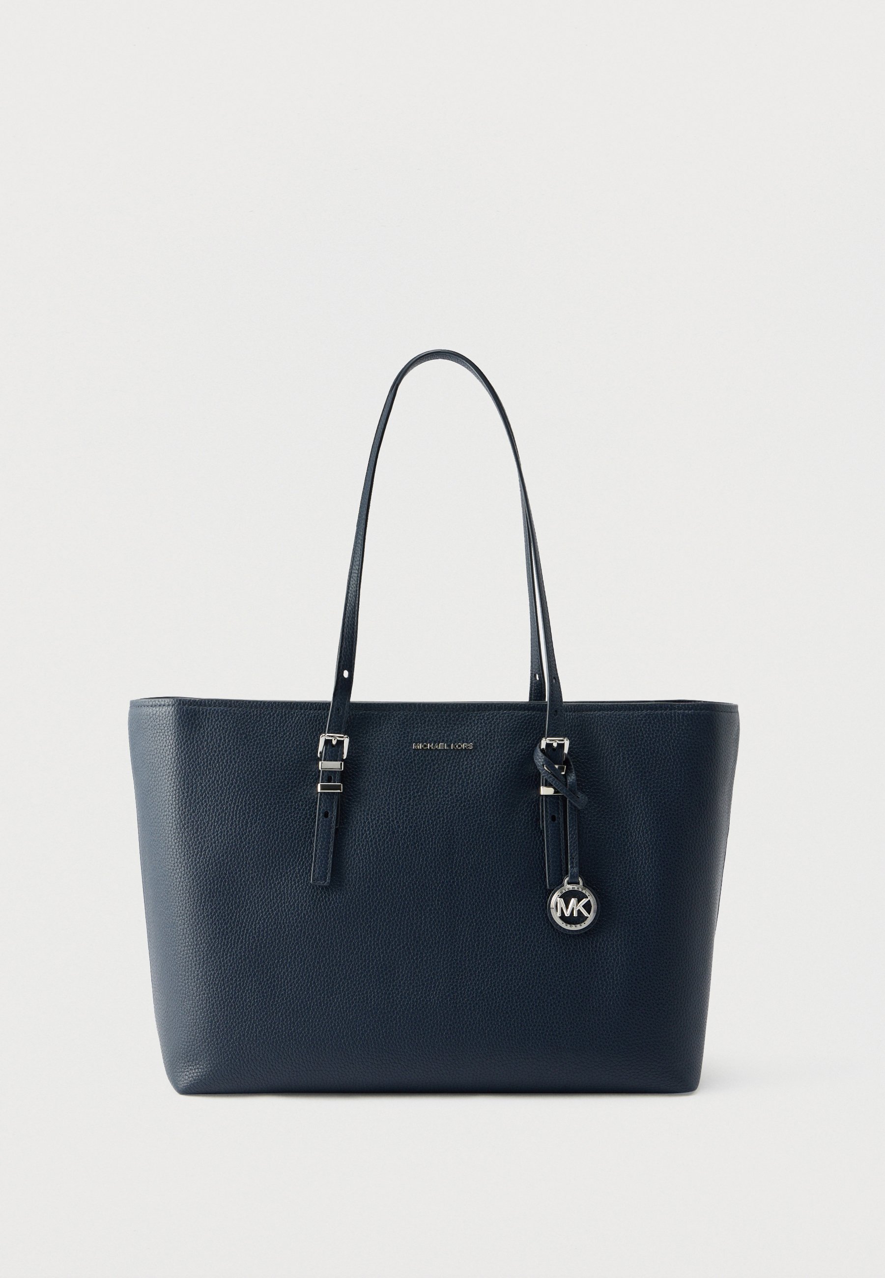 MICHAEL KORS ネイビー レザー バッグ MICHAEL Michael Kors QUINN TOTE - Tote bag - dress blues/blue