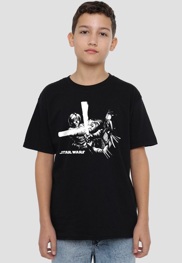 STAR WARS ANAKIN DARTH VADER MANGA LIGHTSABER FIGHT - T-Shirt print