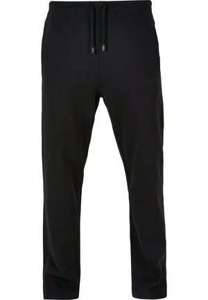 ESSENTIAL BUTTON - Spodnji deli trenirk - black