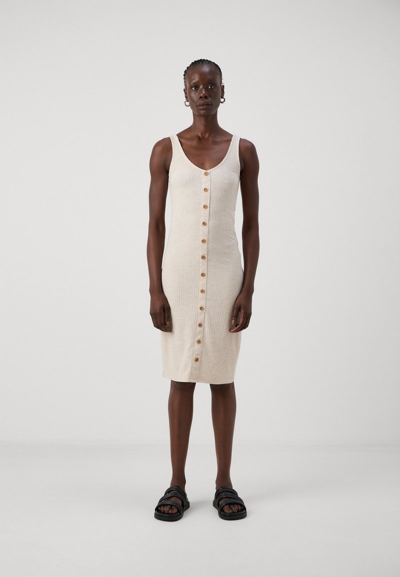 ONLY Tall ONLNELLA BODYCON DRESS - Rochie din jerseu - pumice stone