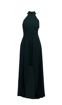 JULIA TULIP HIGH NECK MAXI - Cocktailkleid/festliches Kleid - forest green