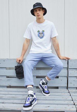 HANDS ICON - Print T-shirt - white