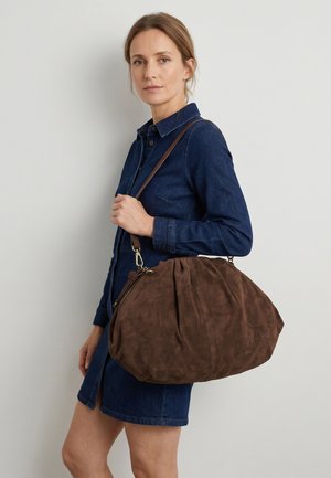 VENEZIA, CROSS BODY BAG - Umhängetasche - dark brown