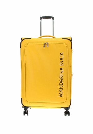 Mandarina Duck ECO COATED EXP TROLLEY - Maleta de cabina - duck yellow