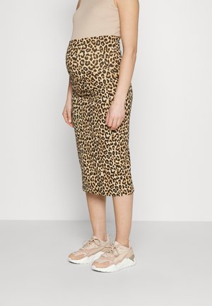 Pouzdrová sukně - brown