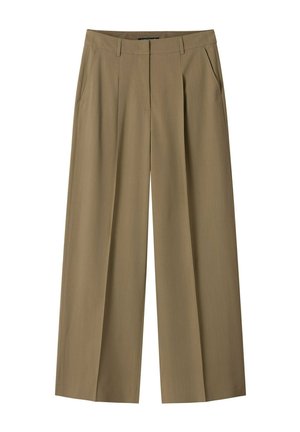 Luisa Cerano, LUISA CERANO CANVAS-WIDELEG-PANTS - Trousers - salbei