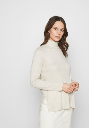 COZY MOCKNECK - Neule - ivory