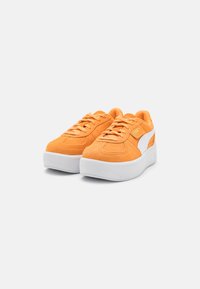 Puma PALERMO ELEVATA - Trainers - bright melon/white