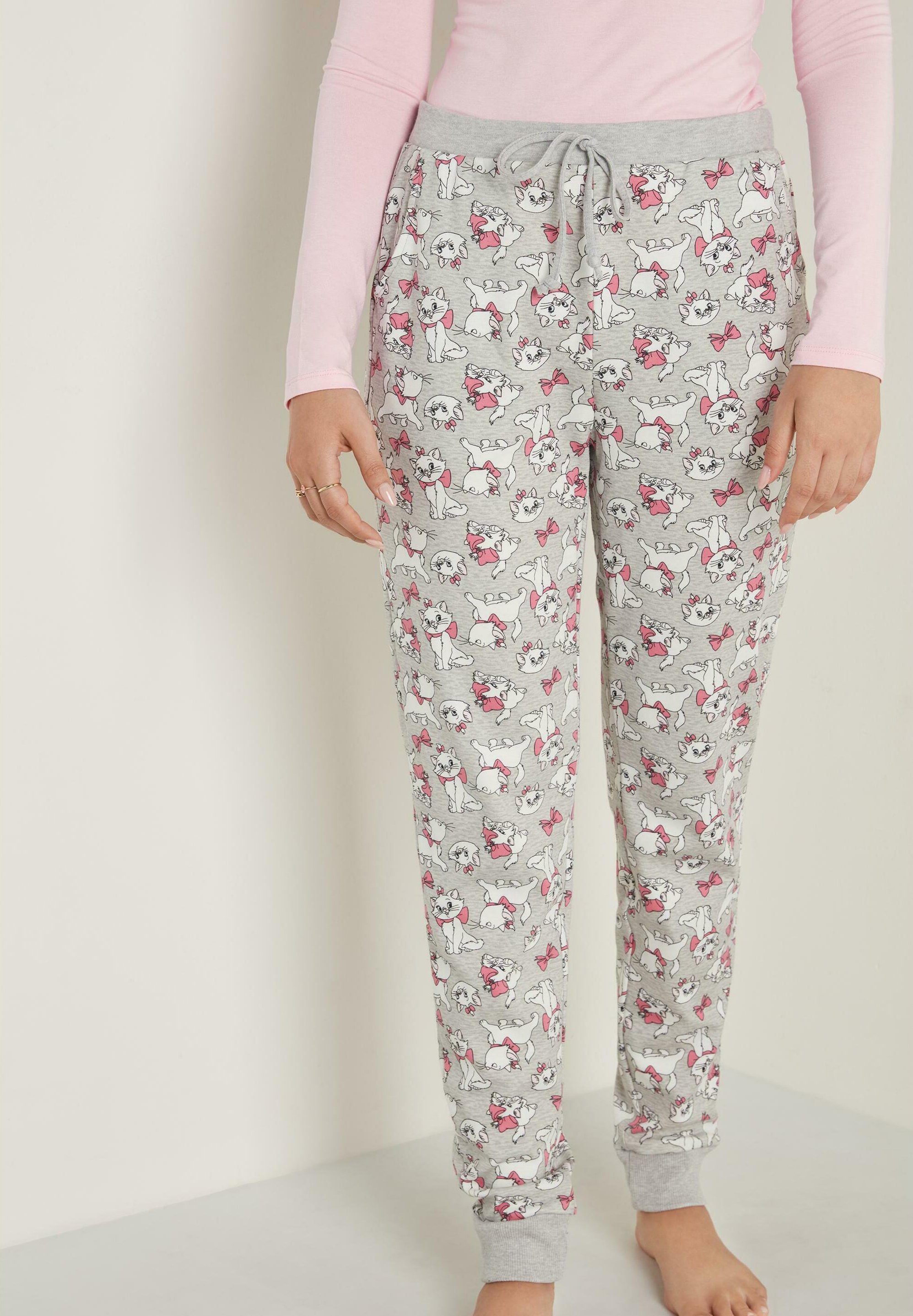 Tezenis Pantaloni del pigiama - grau light grey blend marie print/grigio -  Zalando