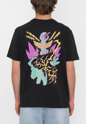 Volcom TETSUNORI - Camiseta estampada - black