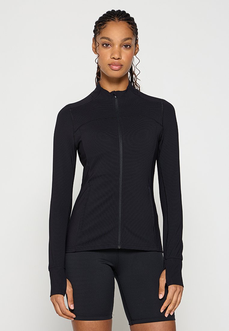 4F Trainingsvest gemêleerd zwart