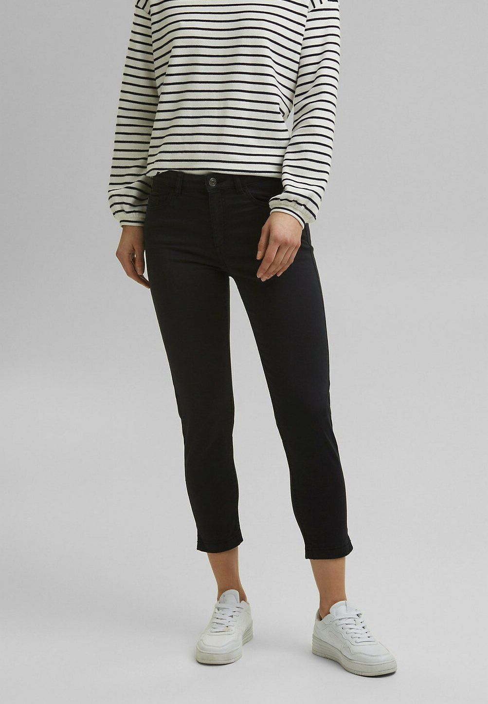 Esprit MR CAPRI - Broek - black/Zwart - Zalando.nl