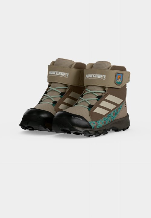 adidas TERREX SNOW MINECRAFT - Hiking shoes - chalky brown/wonder alumina/earth strata — foto 3