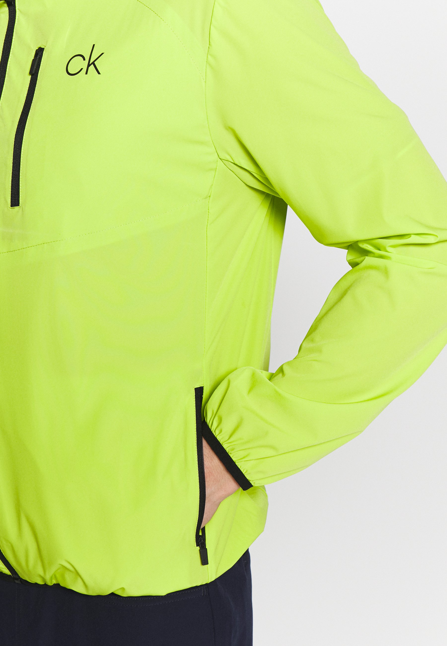 calvin klein golf ultra lite jacket in khaki