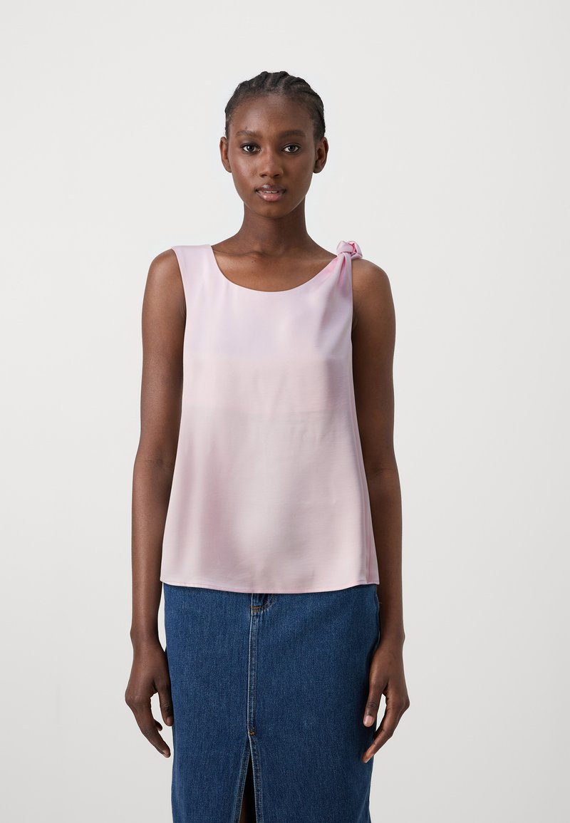 Vero Moda VMRITA KNOT DETAIL VIP - Viršus - pink a boo