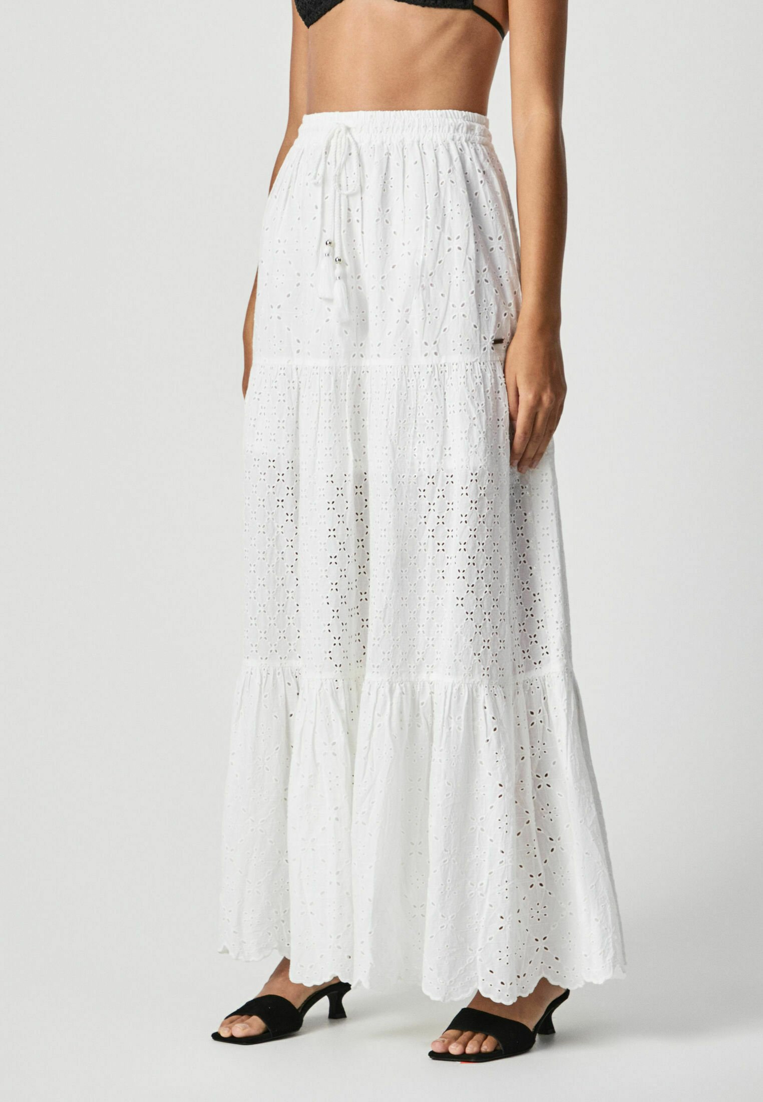 Pepe Jeans JODIE - Gonna a campana - blanco/bianco - Zalando.it