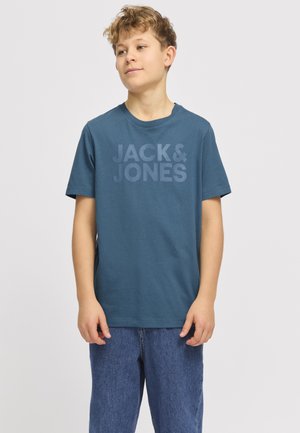 Jack & Jones Junior, JJECORP LOGO TEE O NECK - Printtipaita - oceanview