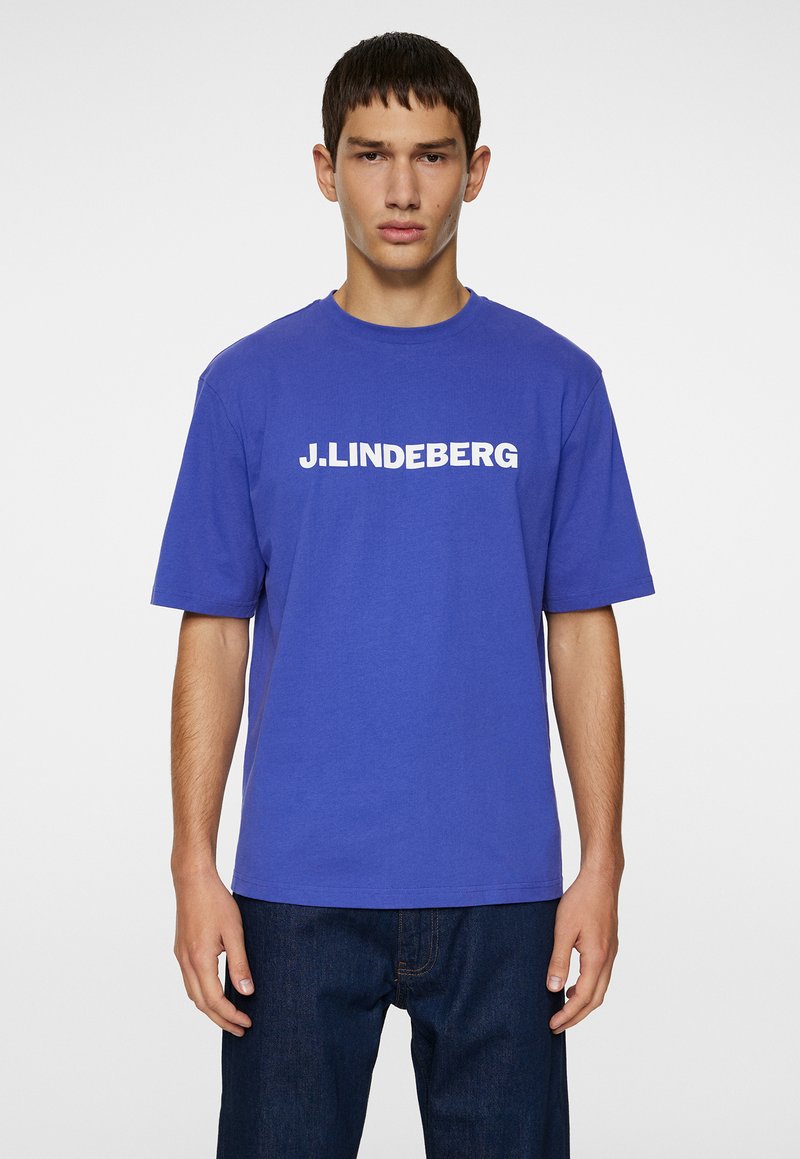 J.LINDEBERG - T-shirt imprimé - clematis blue, Agrandir