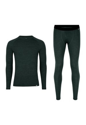 SET  - Caleçon long - dark green