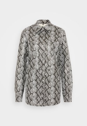 ONLY Tall ONLCARYS SNAKE - Manteau court - black/grey