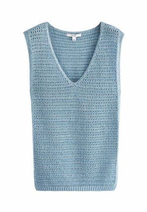 Next SLEEVELESS - REGULAR FIT - Strickpullover - blue