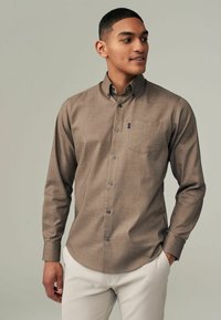 Next BUTTON DOWN OXFORD FIT - REGULAR FIT - Majica - neutral brown marl